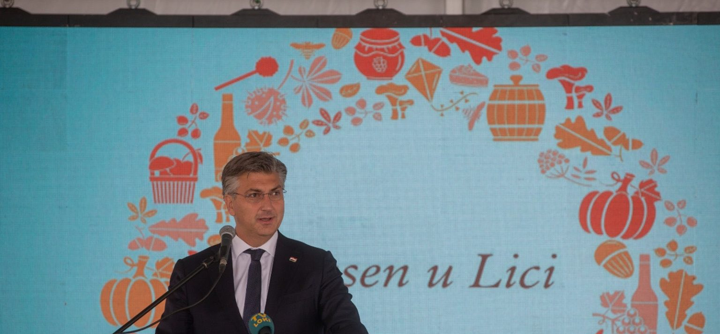 Plenković: Posjetite Jesen u Lici i oplemenite se toplinom, srcem i hrvatskom tradicijom na svakom koraku u Gospiću 
